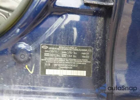 2012 Hyundai Elantra Gls from USA, damaged, VIN 5NPDH4AE6CH085932